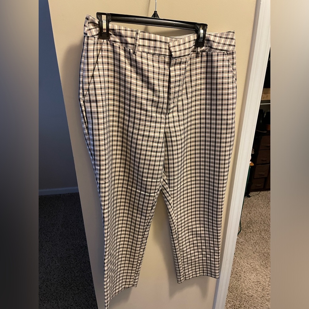 Express Plaid Dress Pants